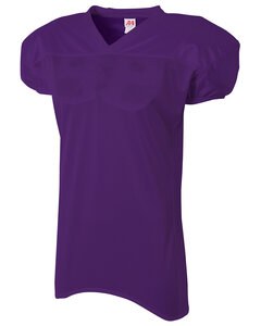 A4 N4242 - Adult Nickleback Tricot Body Skill Sleeve Football Jersey Púrpura