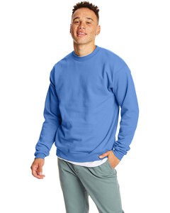 Hanes P1607 - Unisex Ecosmart® Crewneck Sweatshirt Carolina del Azul