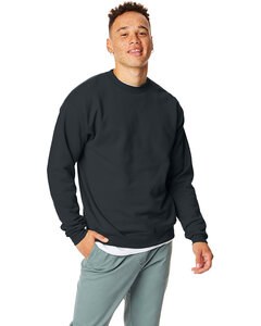 Hanes P1607 - Unisex Ecosmart® Crewneck Sweatshirt Negro