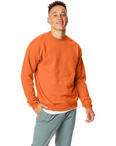 Hanes P1607 - Unisex Ecosmart® Crewneck Sweatshirt Seguridad de Orange