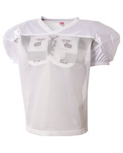 A4 N4260 - Adult Drills Polyester Mesh Practice Jersey Blanco