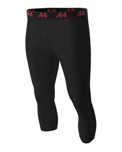 A4 NB6202 - Youth Polyester/Spandex Compression Tight Negro