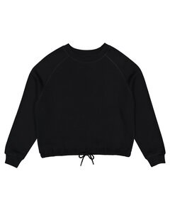 LAT 3528 - Ladies Boxy Fleece Sweatshirt Negro
