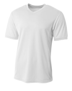 A4 N3017 - Men's Premier V-Neck Soccer Jersey Blanco