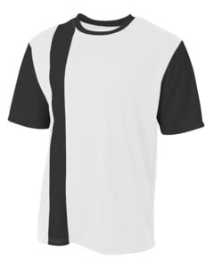 A4 NB3016 - Youth Legend Soccer Jersey Blanco / Negro