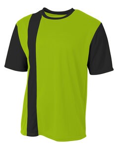 A4 NB3016 - Youth Legend Soccer Jersey Lime/Black