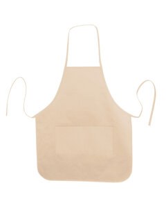 Liberty Bags LB5505 - Heather NL2R Long Round Bottom Cotton Twill Apron Naturales