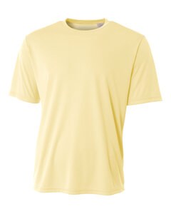 A4 N3402 - Men's Sprint Performance T-Shirt Light Yellow
