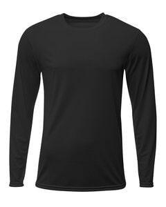 A4 N3425 - Men's Sprint Long Sleeve T-Shirt Negro