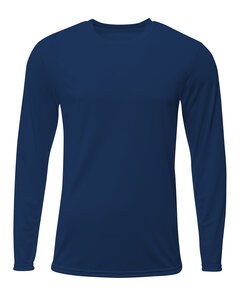 A4 N3425 - Men's Sprint Long Sleeve T-Shirt Marina