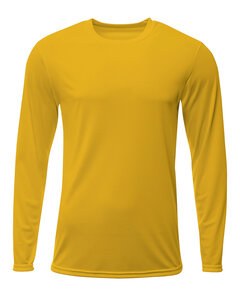 A4 N3425 - Men's Sprint Long Sleeve T-Shirt Oro