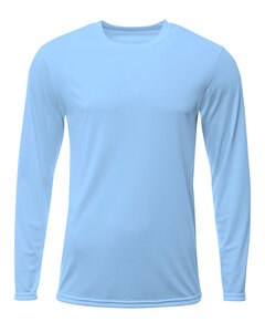 A4 N3425 - Men's Sprint Long Sleeve T-Shirt Azul Cielo