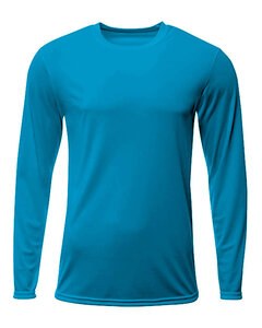 A4 N3425 - Men's Sprint Long Sleeve T-Shirt Electric Blue
