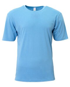 A4 N3013 - Adult Softek T-Shirt Azul Cielo