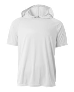 A4 NB3408 - Youth Hooded T-Shirt Blanco