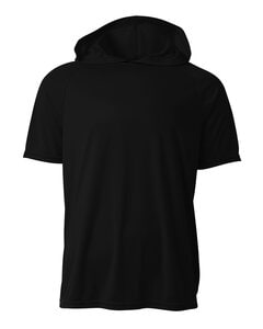 A4 NB3408 - Youth Hooded T-Shirt Negro