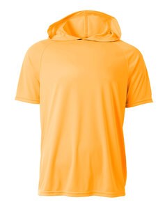 A4 NB3408 - Youth Hooded T-Shirt Seguridad de Orange