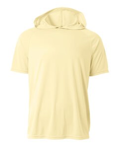 A4 NB3408 - Youth Hooded T-Shirt Light Yellow