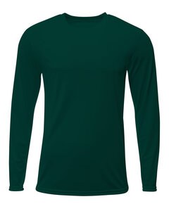 A4 NB3425 - Youth Long Sleeve Sprint T-Shirt Verde bosque