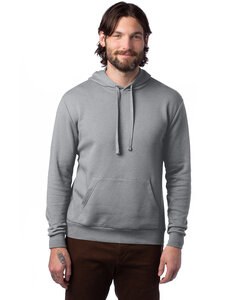 Alternative Apparel 8804PF - Adult Eco Cozy Fleece Pullover Hooded Sweatshirt Gris mezcla