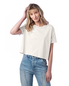 Alternative Apparel 5114C1 - Ladies Go-To Headliner Cropped T-Shirt Naturales
