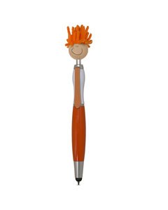MopToppers PL-1785 - Multicultural Screen Cleaner With Stylus Pen Naranja