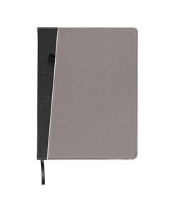 Leeman LG100 - Baxter Refillable Journal With Front Pocket Gray
