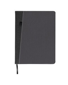 Leeman LG100 - Baxter Refillable Journal With Front Pocket Negro