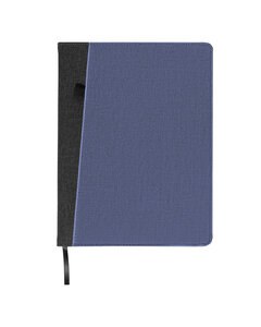 Leeman LG100 - Baxter Refillable Journal With Front Pocket Azul Marino