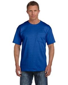 Fruit of the Loom 3931P - 5 oz., 100% Cotton HD Pocket TEE