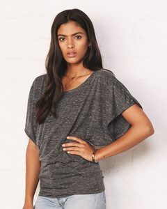 Bella+Canvas 8821 - Ladies Flowy Draped Sleeve Dolman T-Shirt