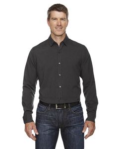 Ash City North End Sport Blue 88802 - Mens Mélange Performance Shirt