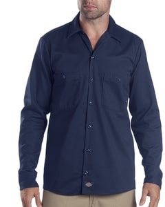 Dickies LL307 - 6 oz. Industrial Long-Sleeve Cotton Work Shirt