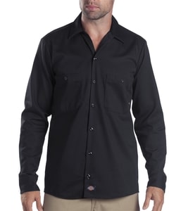 Dickies LL307T - 6 oz. Tall Industrial Long-Sleeve Cotton Work Shirt