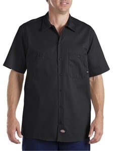 Dickies LS307 - 6 oz. Industrial Short-Sleeve Cotton Work Shirt