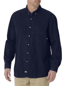 Dickies WL300 - 8 Oz Denim Long Sleeve Shirt