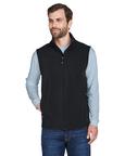 Ash CityCore 365 CE701 - Men's Cruise Two-Layer Fleece Bonded Soft Shell Vest