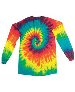 Colortone T934R - Youth Reactive Rainbow Long Sleeve Tee