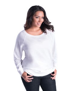 LAT LA3862 - Ladies Curvy Slouchy French Terry Pullover